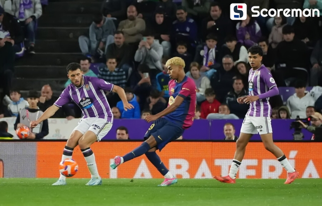 바르셀로나, 바야돌리드에 2-1 역전승…리그 우승 코앞이다!